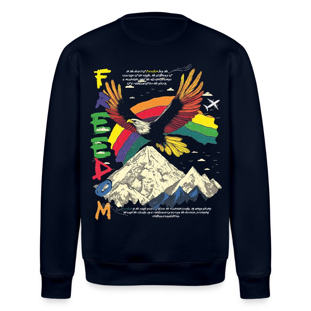 Susanoo, Adler, 1st | Roller, Unisex Bio-Sweatshirt - Navy