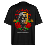 Şoreşvan, Totenkopf, 1st | Blaster, Oversize Bio T-Shirt, Unisex - Schwarz
