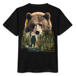 Ghadab, Bär, 1st | Kinder Bio T-Shirt - Schwarz