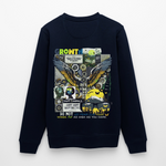 Lugh , Engel, 1st | Roller, Unisex Bio-Sweatshirt - Navy