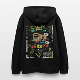 Shahzada, Kassetten, 1st | Freshhood, Oversized Unisex Hoodie - Schwarz