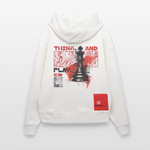 Orionis, Schach, 1st | Heavyweight Oversized Bio Hoodie, Unisex - OFF WHITE