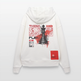Orionis, Schach, 1st | Heavyweight Oversized Bio Hoodie, Unisex - OFF WHITE
