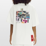 Saturnion, Raabe, 1st | Heve, Heavyweight Oversized Bio T-Shirt, Unisex - OFF WHITE