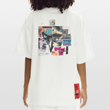 Saturnion, Raabe, 1st | Heve, Heavyweight Oversized Bio T-Shirt, Unisex - OFF WHITE