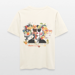 Sylvaris, Gesichter, 1st | Essential, Relaxed Fit Unisex Bio T-Shirt - Naturweiß 