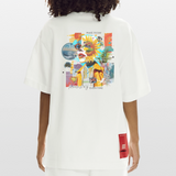 Rivandor, Fantasie, 1st | Heve, Heavyweight Oversized Bio T-Shirt, Unisex - OFF WHITE