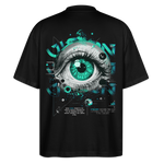 Persephone , Auge, 1st | Blaster, Oversize Bio T-Shirt, Unisex - Schwarz