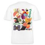 Xerathis, Obst, 1st | Essential, Relaxed Fit Unisex Bio T-Shirt - Weiß
