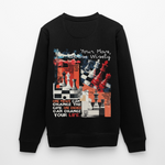 Heraa, Schach, 1st | Roller, Unisex Bio-Sweatshirt - Schwarz