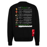 Astraeian, Symbole, 1st | Heavyweight Oversized Bio Sweater, Unisex - SOLID BLACK