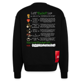 Astraeian, Symbole, 1st | Heavyweight Oversized Bio Sweater, Unisex - SOLID BLACK