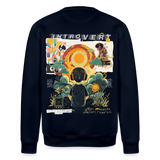 Hermesan, Kindheit, 1st | Roller, Unisex Bio-Sweatshirt - Navy