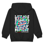 Raijin, Kassetten, 1st | Kinder Zip Hoodie - Schwarz