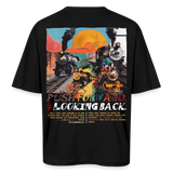Morphean, Lokomotive, 1st | Breezy, Oversized Unisex T-Shirt - Schwarz