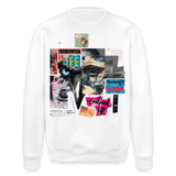 Saturnion, Raabe, 1st | Roller, Unisex Bio-Sweatshirt - Weiß