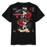 Hephani, Schlange, 1st | Kinder Bio T-Shirt - Schwarz
