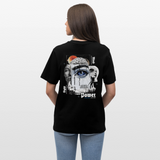 Yuanshi, Auge, 1st | Essential, Relaxed Fit Unisex Bio T-Shirt - Schwarz
