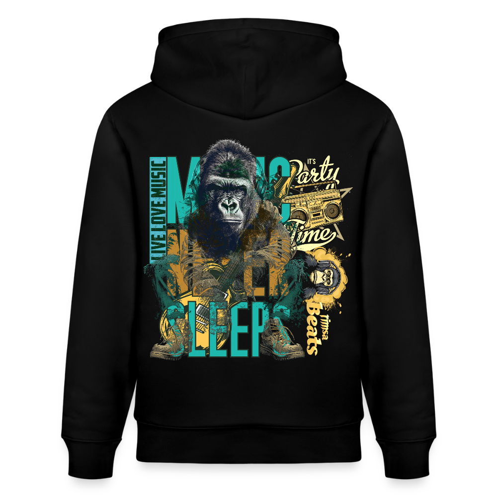 Herakles, Gorilla, 1st | Cruiser, Unisex Bio-Hoodie - Schwarz
