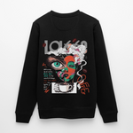 Zalzalak, Kaffee, 1st | Roller, Unisex Bio-Sweatshirt - Schwarz