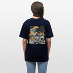 Helian, Frau, 1st | Essential, Relaxed Fit Unisex Bio T-Shirt - Navy