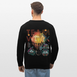 Inari, Glühbirne, 1st | Roller, Unisex Bio-Sweatshirt - Schwarz