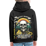 Panian, Berge, 1st | Kinder Hoodie - Schwarz
