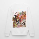 Azaroth, Schmetterling, 1st | Roller, Unisex Bio-Sweatshirt - Weiß