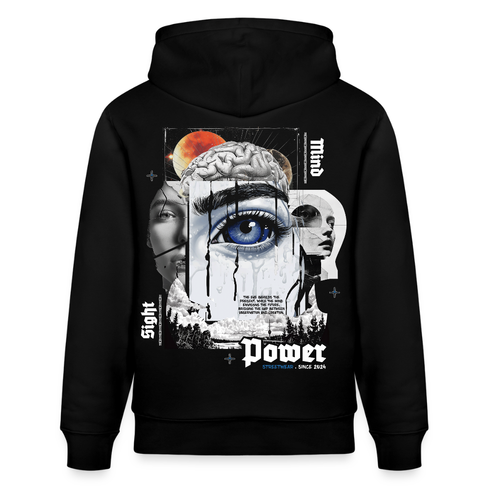 Yuanshi, Auge, 1st | Cruiser, Unisex Bio-Hoodie - Schwarz