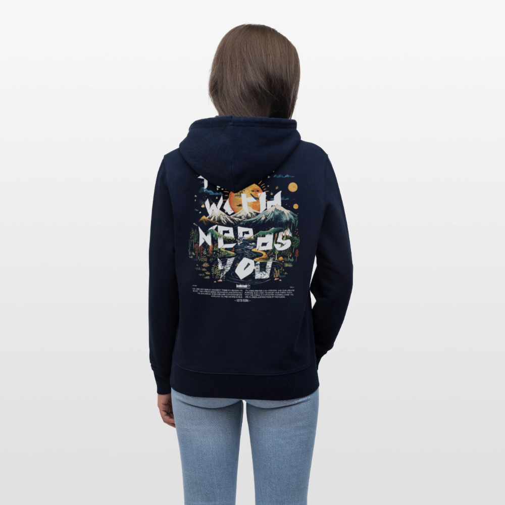Ereshkigal, Berge, 1st | Cruiser, Unisex Bio-Hoodie - Navy