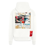 Marsyros, Augen, 1st | Heavyweight Oversized Bio Zip Hoodie, Unisex - OFF WHITE