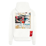 Marsyros, Augen, 1st | Heavyweight Oversized Bio Zip Hoodie, Unisex - OFF WHITE