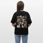Tezcatlipoca , Hunde & Skelet, 1st | Blaster, Oversize Bio T-Shirt, Unisex - Schwarz