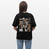 Tezcatlipoca , Hunde & Skelet, 1st | Blaster, Oversize Bio T-Shirt, Unisex - Schwarz