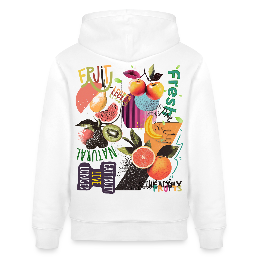 Xerathis, Obst, 1st | Cruiser, Unisex Bio-Hoodie - Weiß