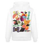 Xerathis, Obst, 1st | Cruiser, Unisex Bio-Hoodie - Weiß