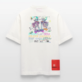 Malakar, Gaming, 1st | Heve, Heavyweight Oversized Bio T-Shirt, Unisex - OFF WHITE
