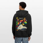 Susanoo, Adler, 1st | Freshhood, Oversized Unisex Hoodie - Anthrazit