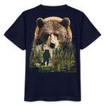 Ghadab, Bär, 1st | Kinder Bio T-Shirt - Navy