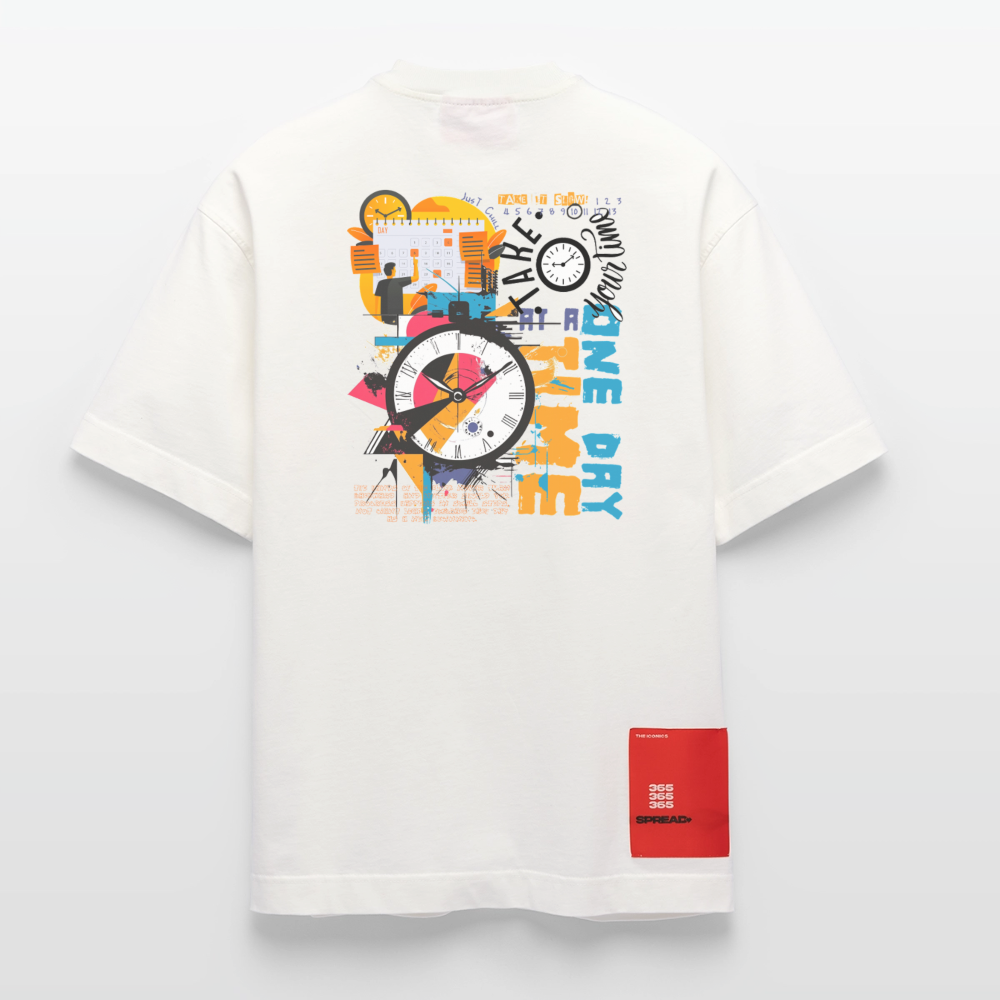 Arkenthos, Uhr, 1st | Heve, Heavyweight Oversized Bio T-Shirt, Unisex - OFF WHITE
