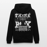 Nyxan, Gehirn, 1st | Cruiser, Unisex Bio-Hoodie - Schwarz