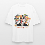 Sylvaris, Gesichter, 1st | Blaster, Oversize Bio T-Shirt, Unisex - Weiß