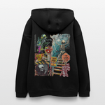Tangaroa , Skelet, 1st | Freshhood, Oversized Unisex Hoodie - Schwarz