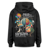 Selenian, Fitness, 1st | Freshhood, Oversized Unisex Hoodie - Anthrazit