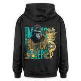 Herakles, Gorilla, 1st | Freshhood, Oversized Unisex Hoodie - Anthrazit