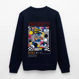 Shennong, Augen, 1st | Roller, Unisex Bio-Sweatshirt - Navy