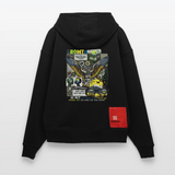 Lugh , Engel, 1st | Heavyweight Oversized Bio Hoodie, Unisex - SOLID BLACK