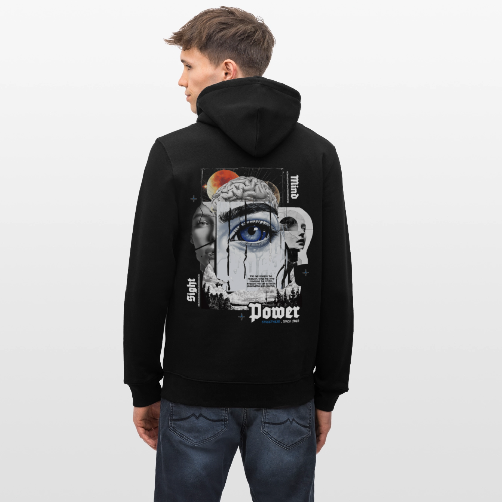Yuanshi, Auge, 1st | Cruiser, Unisex Bio-Hoodie - Schwarz