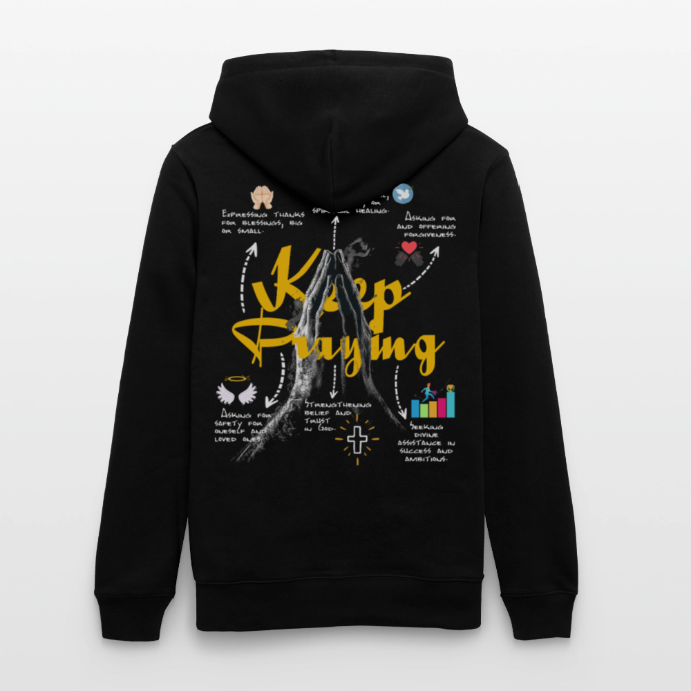 Maian, Beten, 1st | Cruiser, Unisex Bio-Hoodie - Schwarz