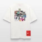 Saturnion, Raabe, 1st | Heve, Heavyweight Oversized Bio T-Shirt, Unisex - OFF WHITE
